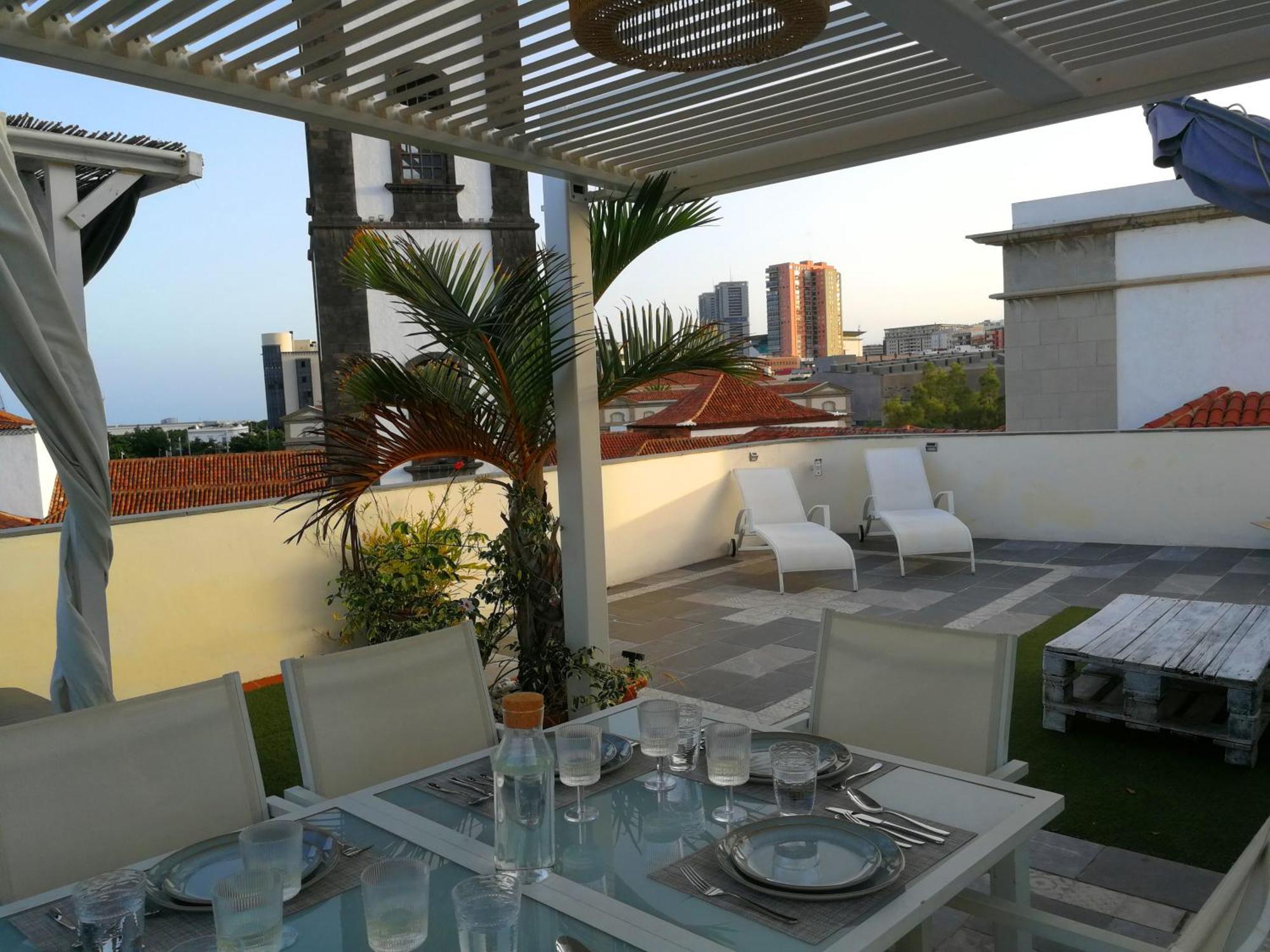 Ferienwohnung Terraza Del Atlantico, Un Oasis En La Ciudad Santa Cruz de Tenerife Exterior foto